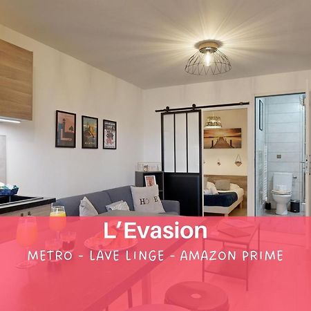 Expat Renting - L'Evasion - Saint Michel - Metro Apartment Toulouse Exterior foto
